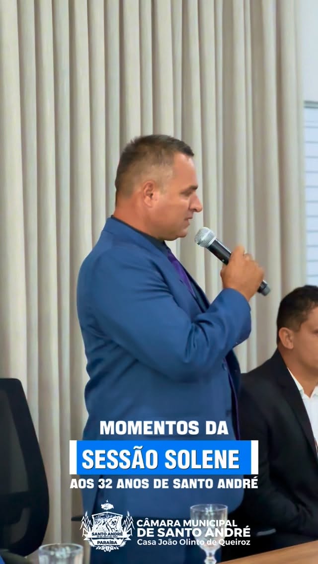 A Câmara Municipal de Santo André/PB, Casa João Olinto de Queiróz, realizou, no dia 29 ...