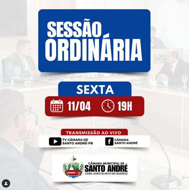 Sessão Ordinária da Câmara de Santo André nesta sexta-feira (11): acompanhe ao vivo