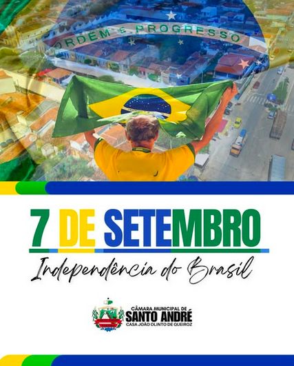 Câmara de Santo André homenageia o Brasil no Dia da Independência