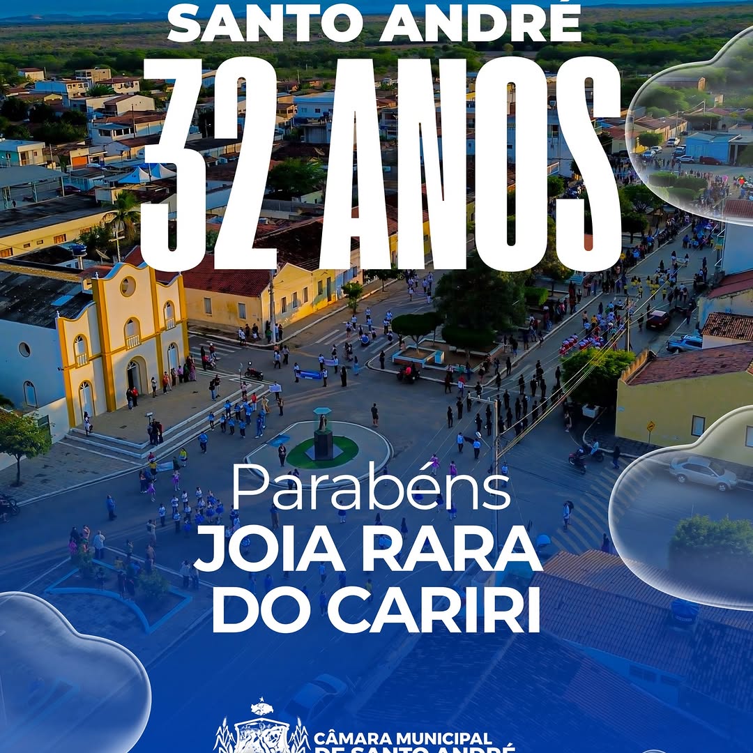 Câmara de Santo André celebra 32 anos da 'Joia Rara do Cariri'