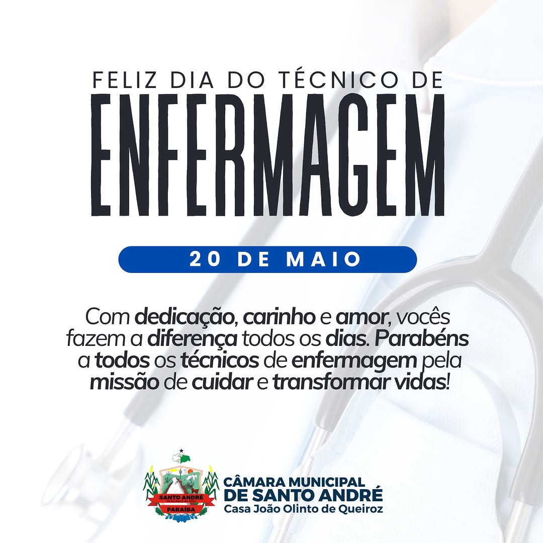 Santo André: Câmara Exalta Dedicação de Técnicos de Enfermagem